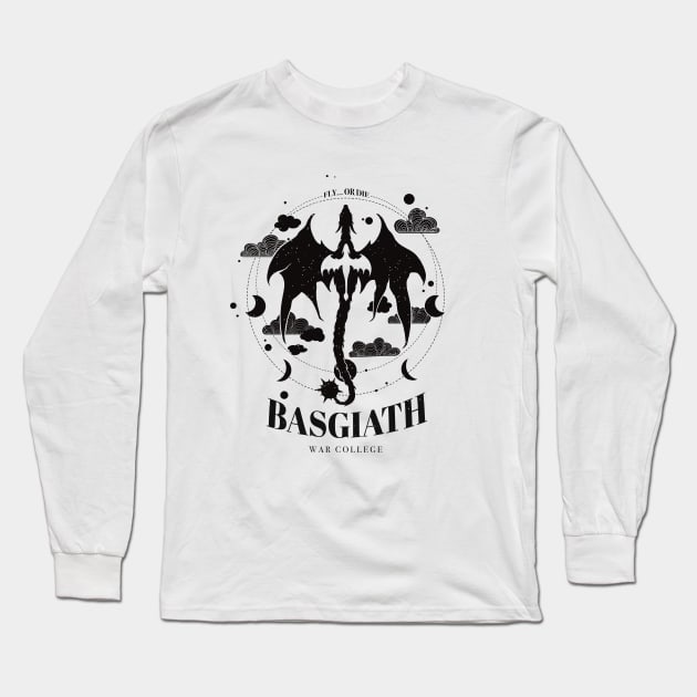 Basgiath war college Long Sleeve T-Shirt by MasondeDesigns